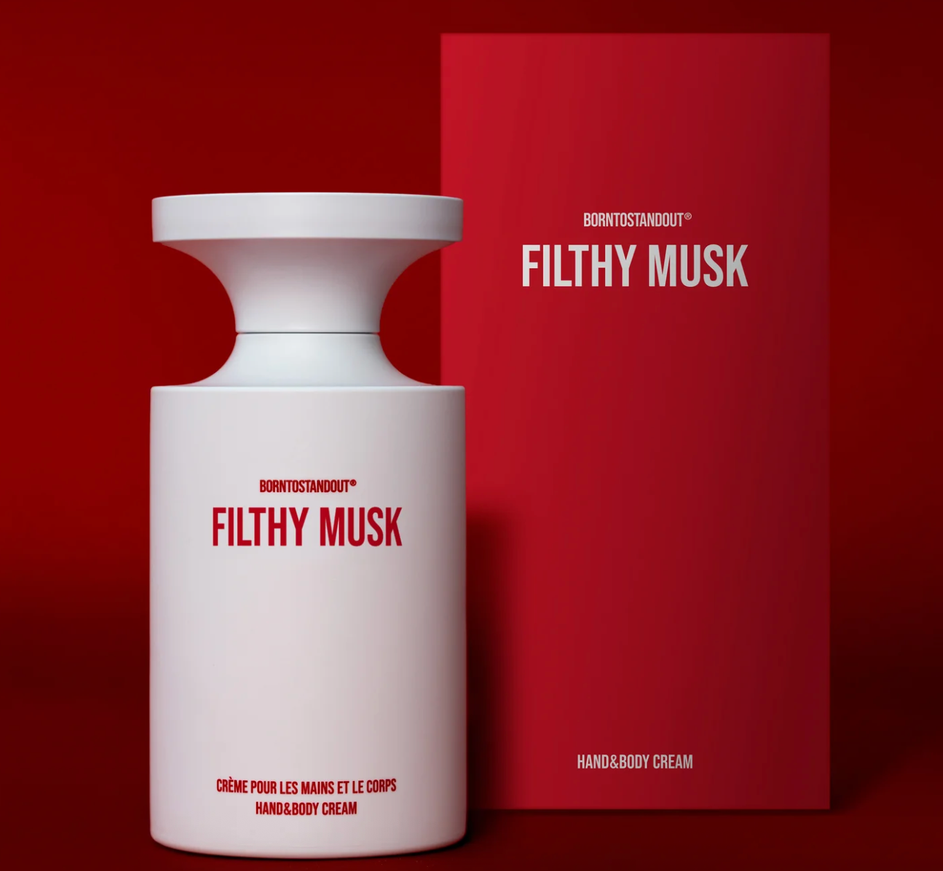 BORNTOSTANDOUT - HAND&BODY CREAM FILTHY MUSK 350ML