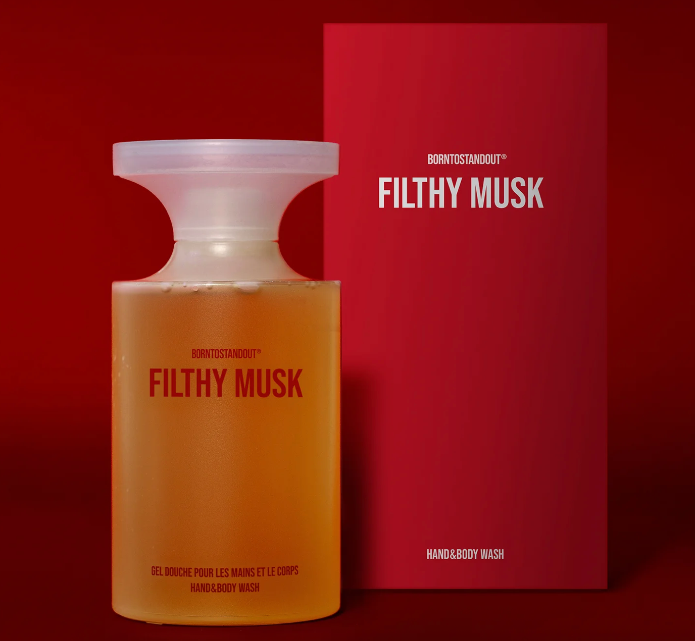 BORNTOSTANDOUT - HAND&BODY WASH FILTHY MUSK 350ML