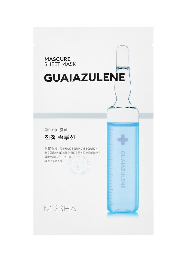 MISSHA - Mascure Calming Guaiazulene Sheet Mask