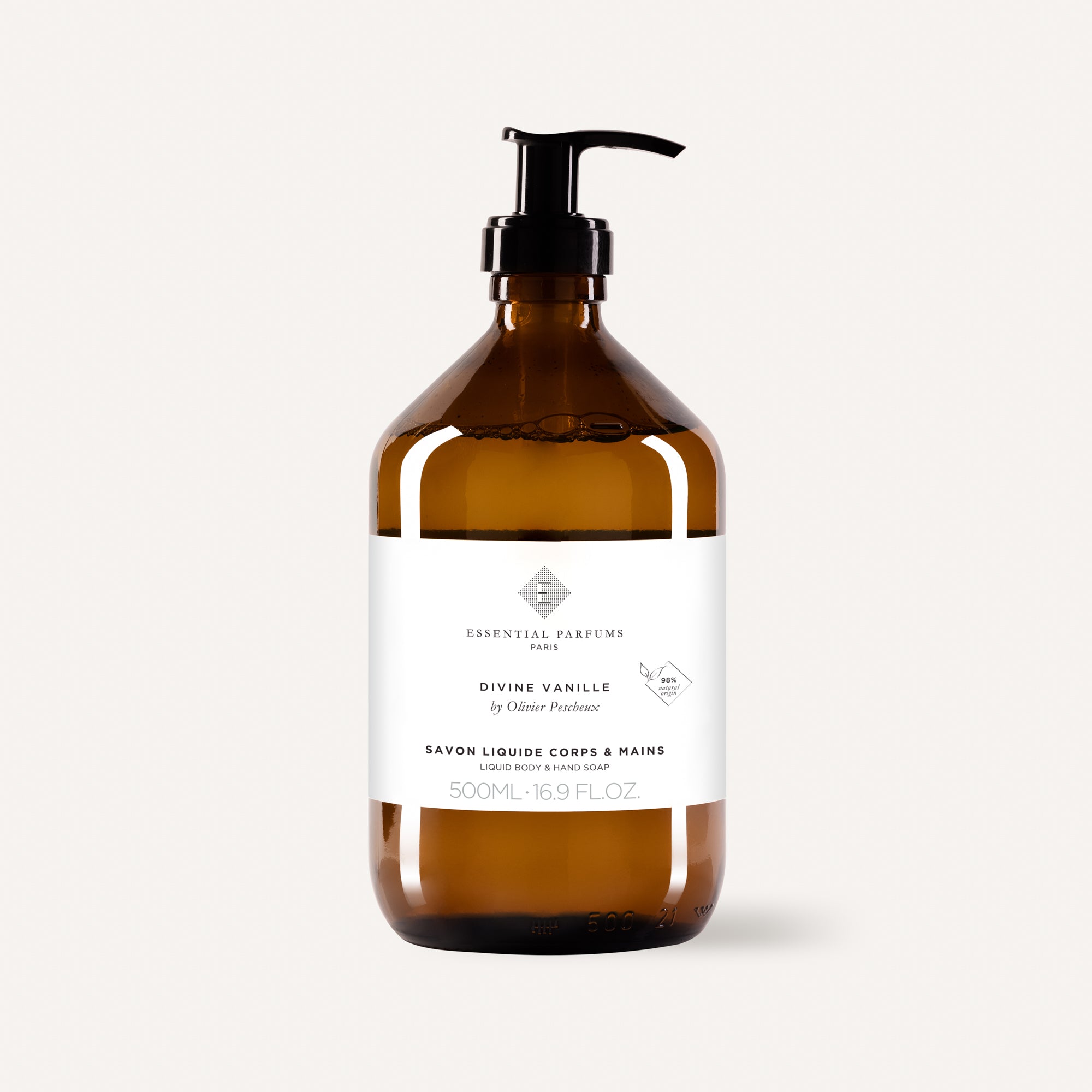 Liquid Body & Hand Soap - DIVINE VANILLE
