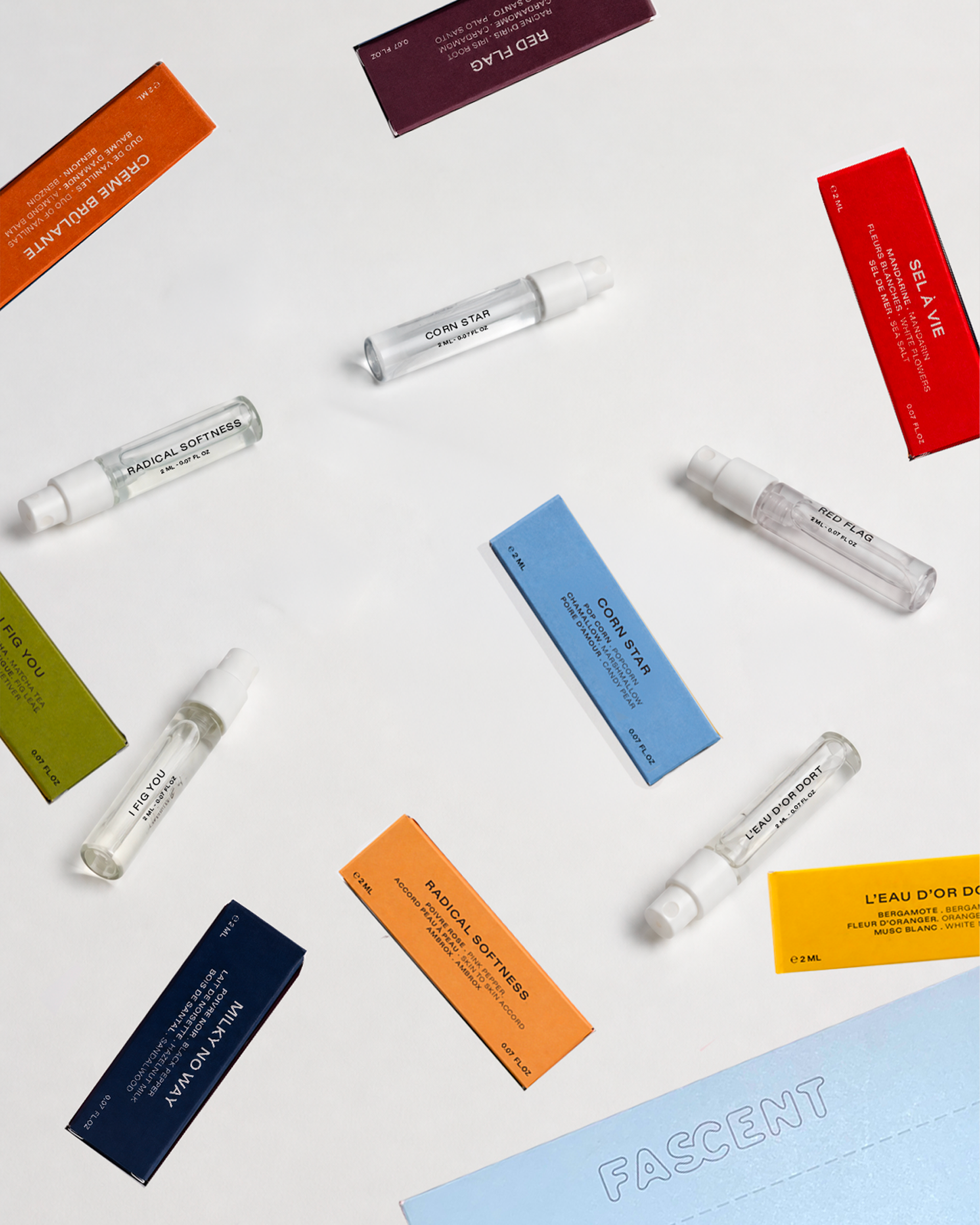 Fascent - Discovery set 8 x 2ml