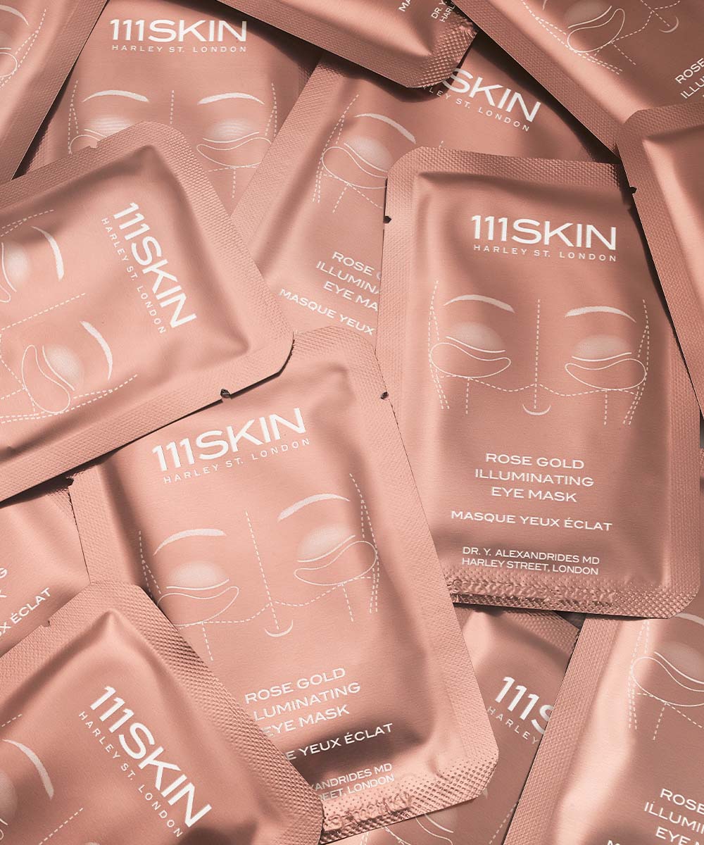 111 SKIN - ROSE GOLD ILLUMINATING EYE MASK