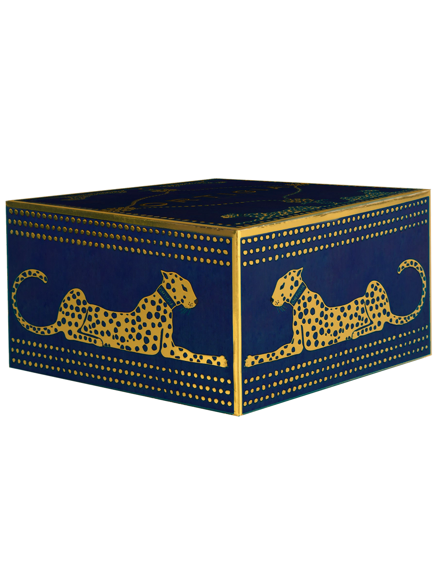 Ciotola Gattopardo Spotty Blu Grande