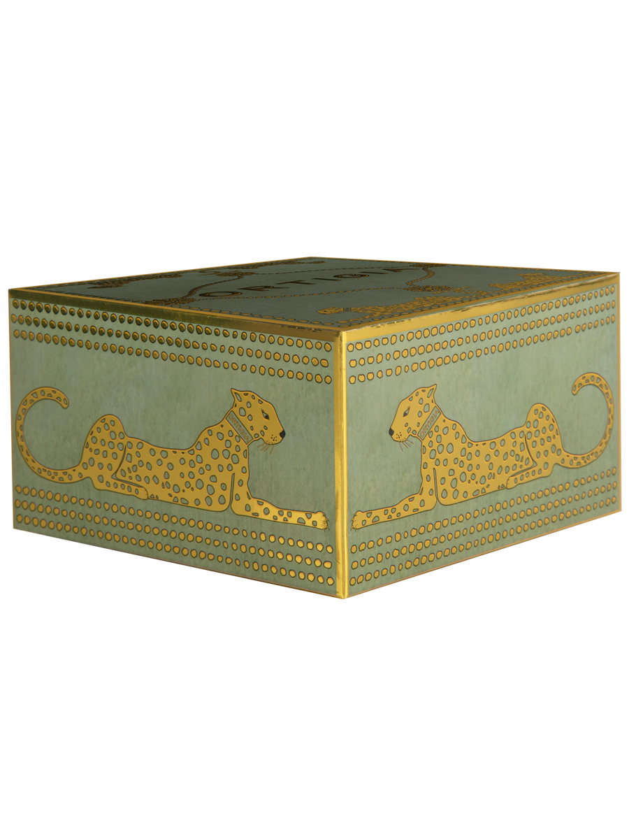 Ciotola Gattopardo Spotty Verde Grande