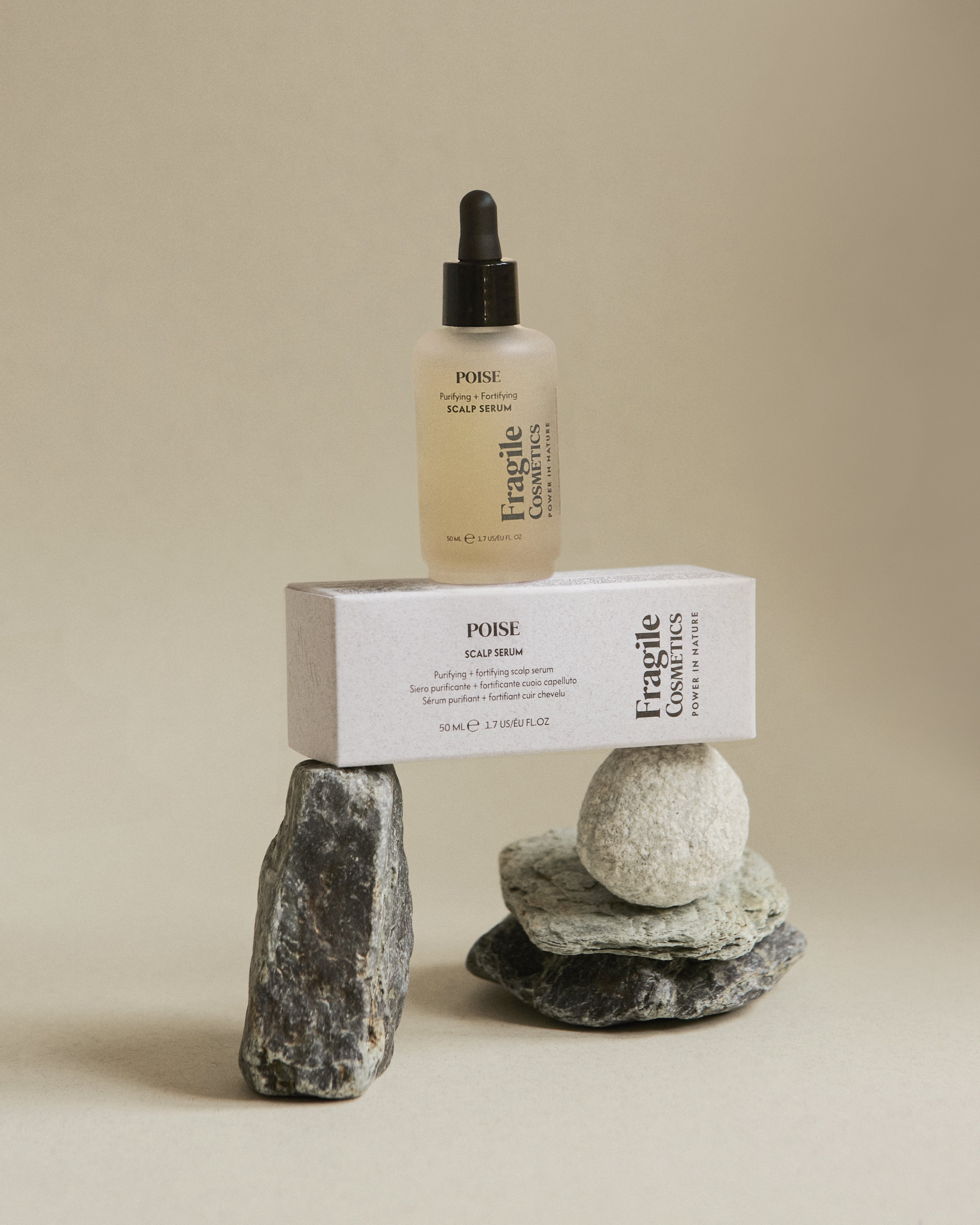 FRAGILE COSMETICS - Poise purifying + fortifying scalp serum