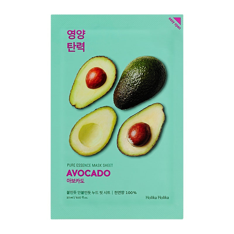 HOLIKA HOLIKA - Pure Essence Mask Sheet - Avocado