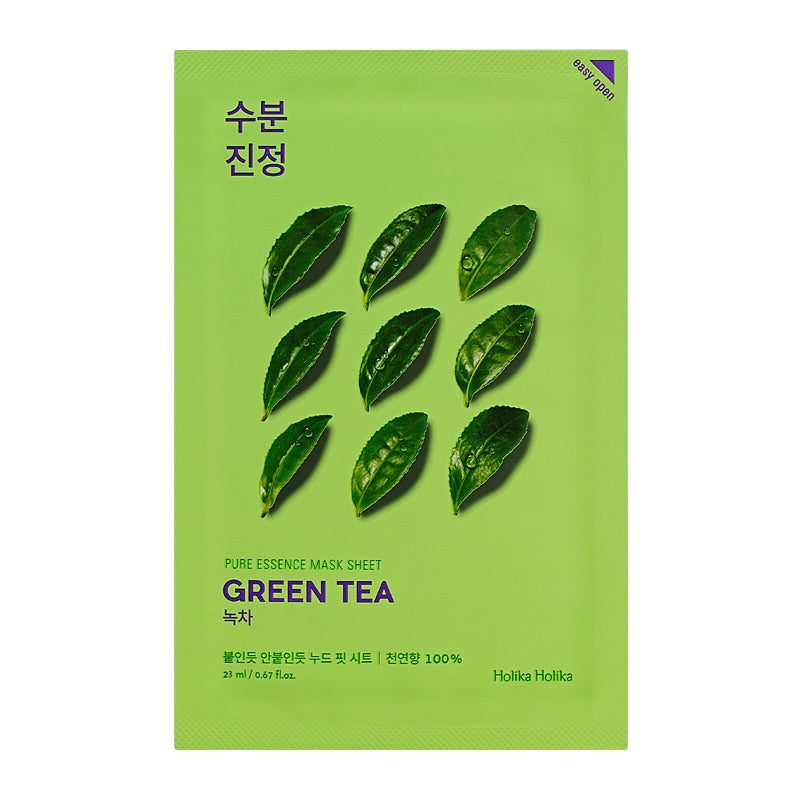 HOLIKA HOLIKA - Pure Essence Mask Sheet - Green Tea