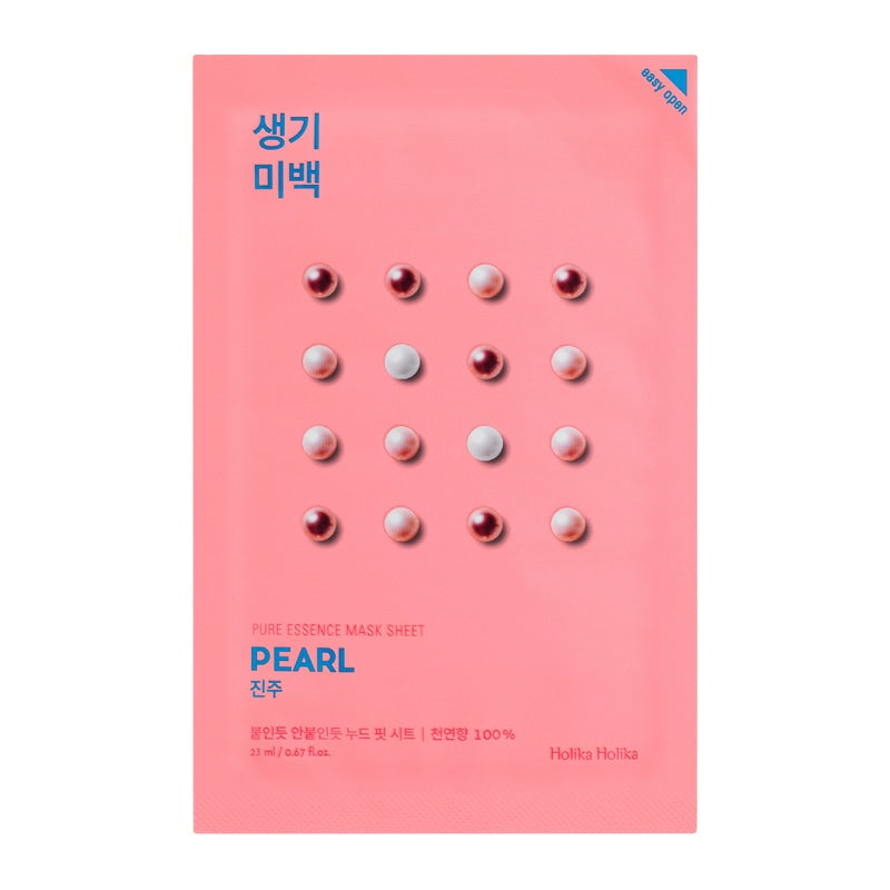 HOLIKA HOLIKA - Pure Essence Mask Sheet - Pearl