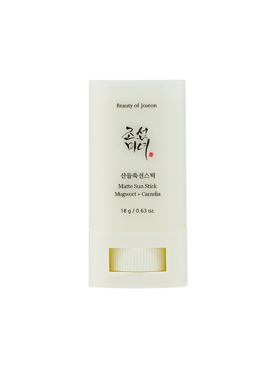 Beauty of Joseon Matte Sun Stick: Mugwort + Camilia (SPF 50+ PA++++)