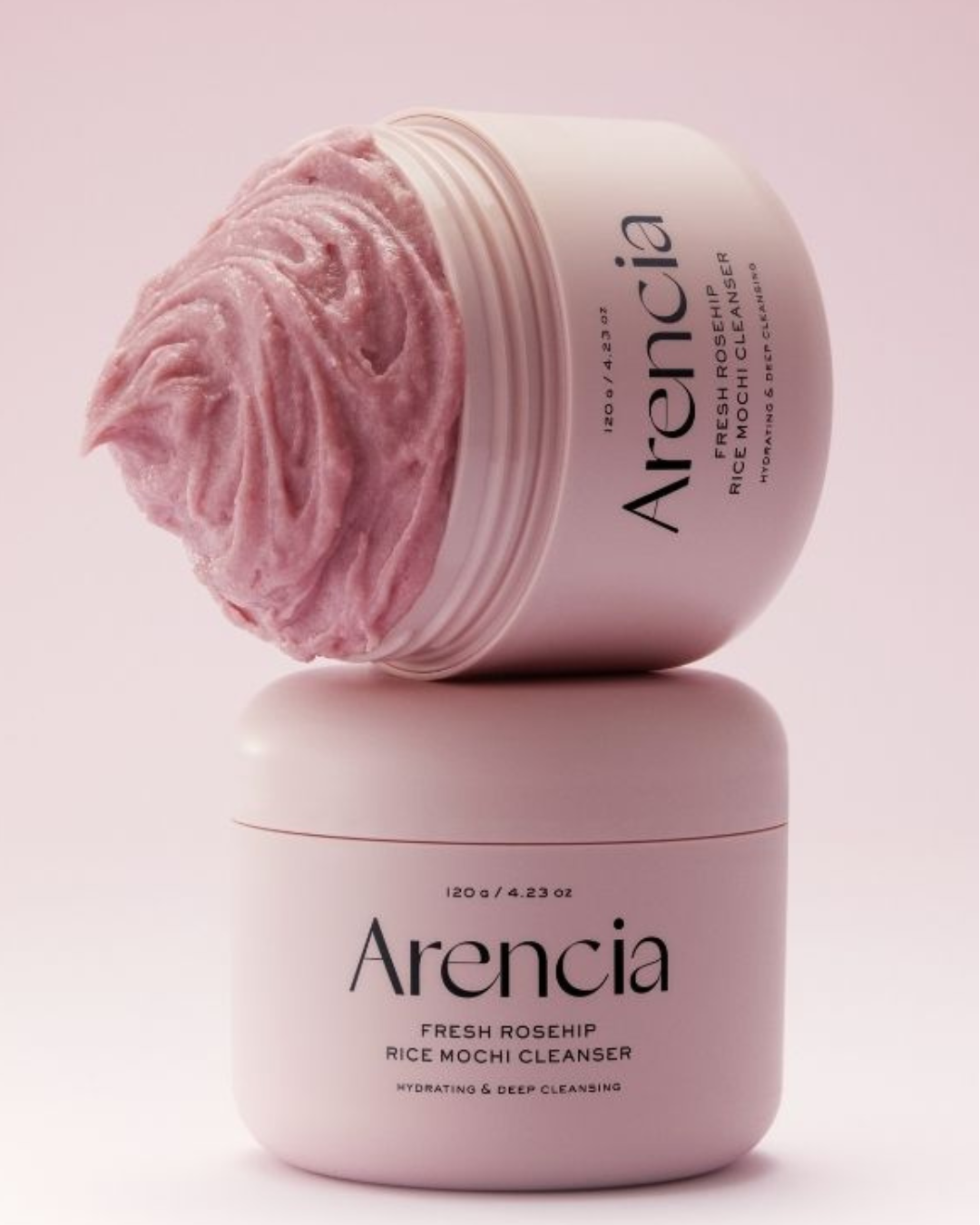 Arencia Fresh Rosehip Rice Mochi Cleanser 120g