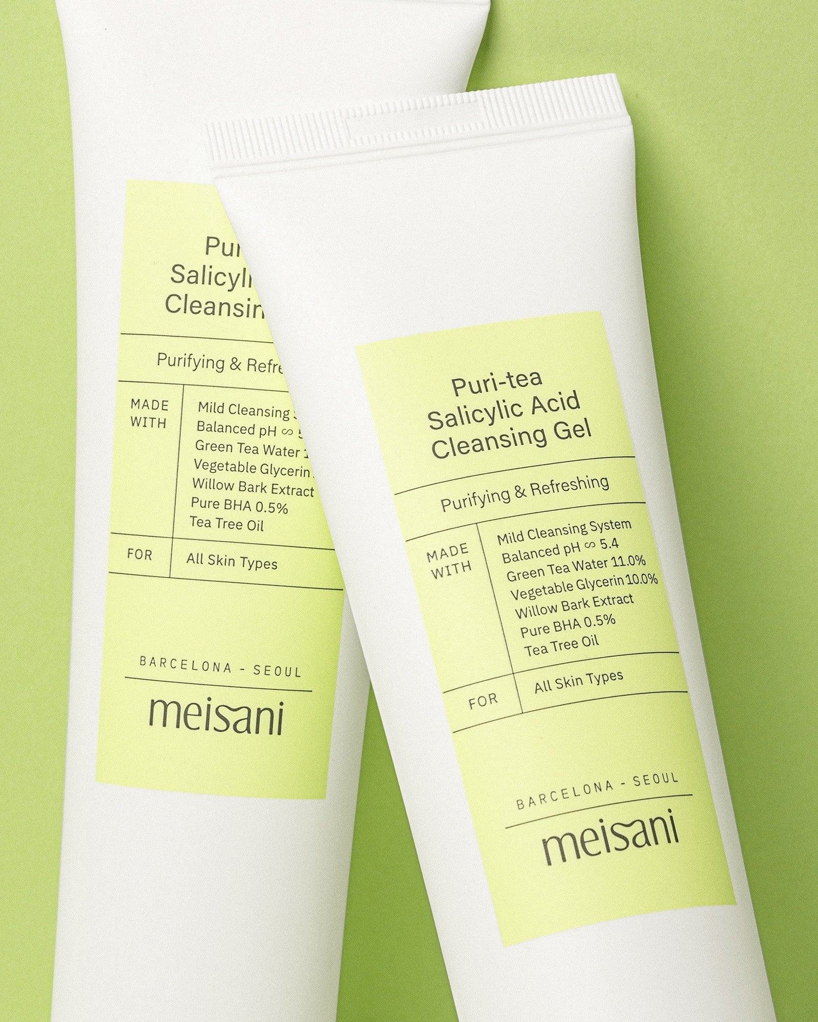 Meisani - PURI-TEA SALICYLIC ACID CLEANSING GEL