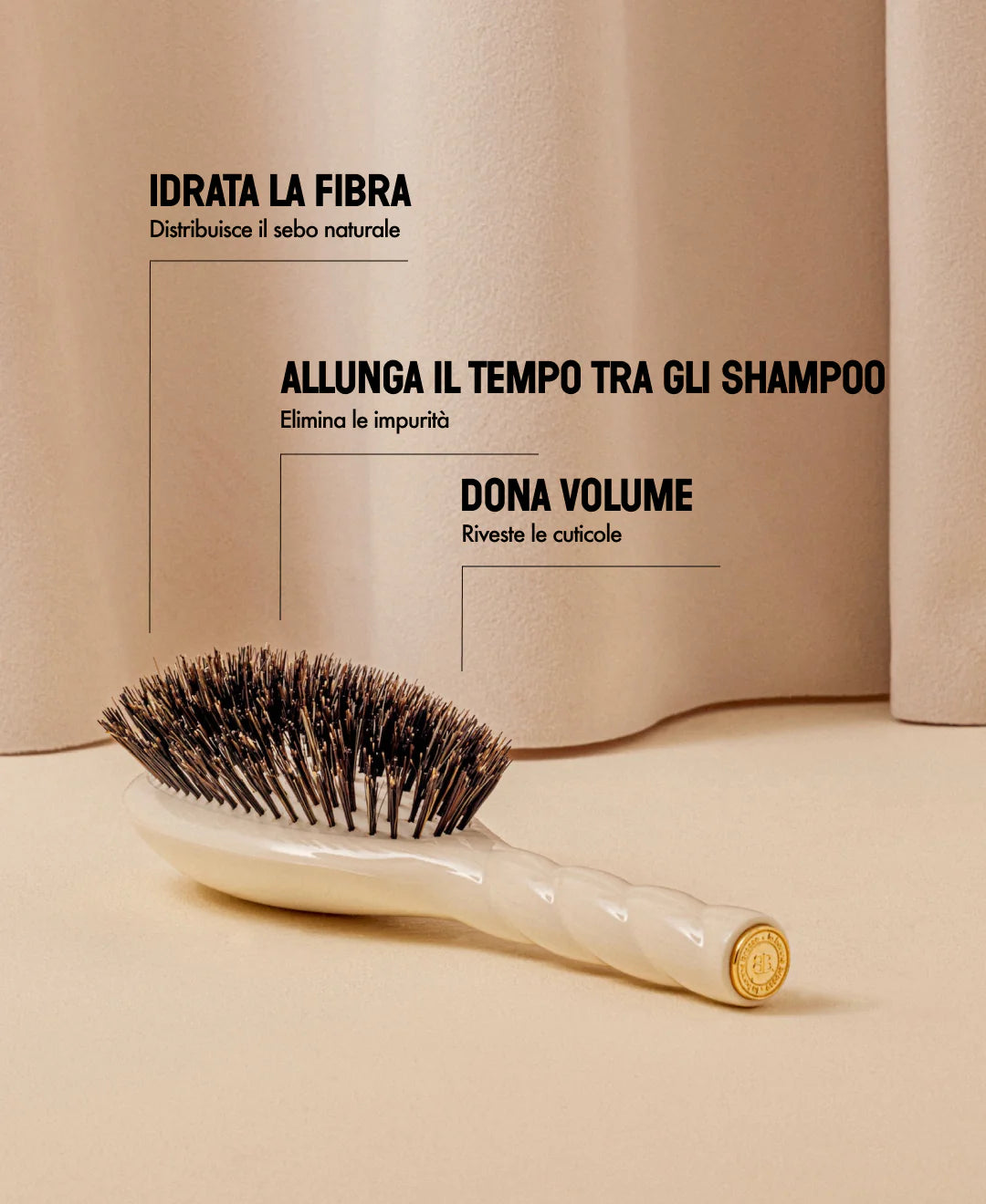 La Bonne Brosse - N 1 Bianco Crema