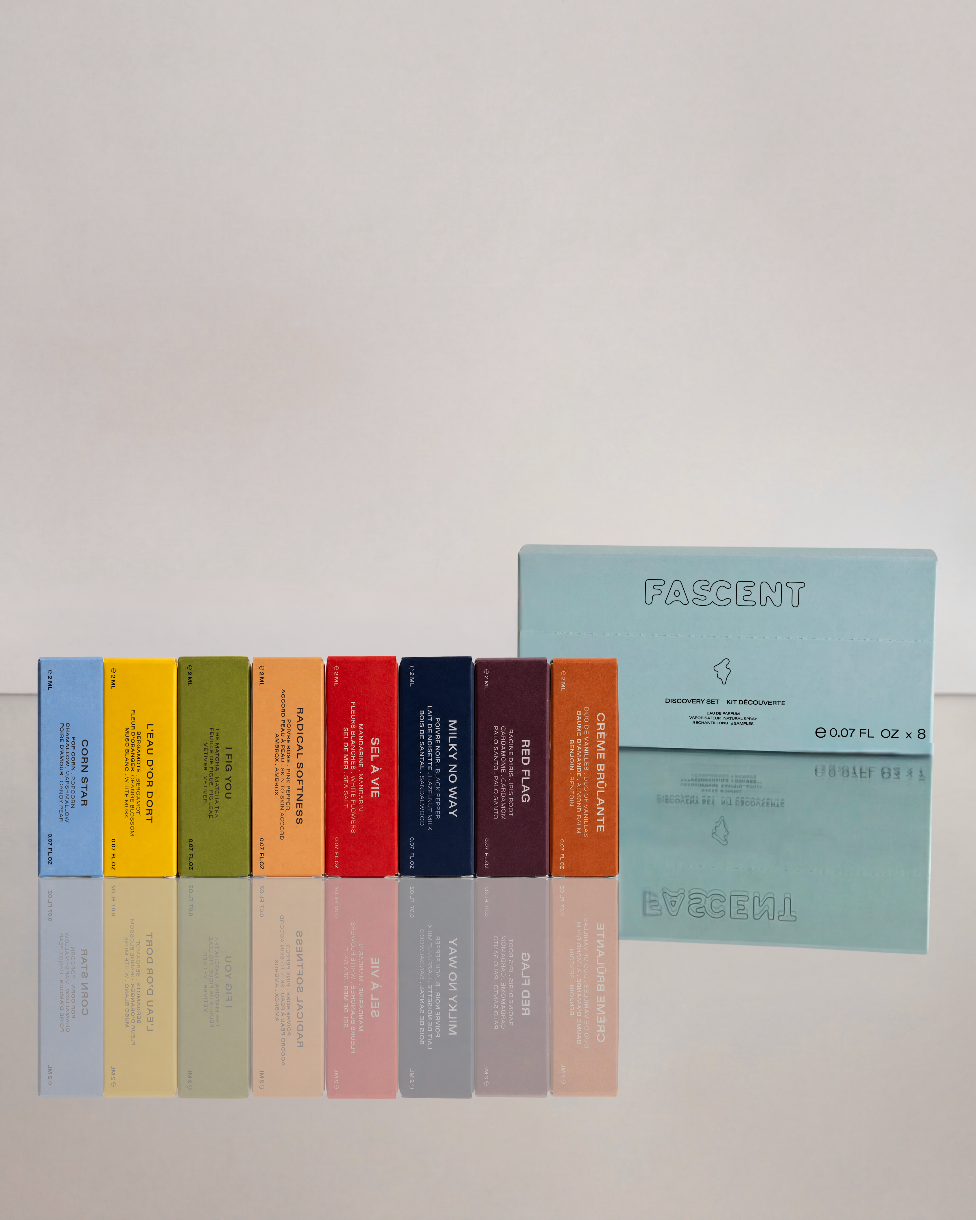 Fascent - Discovery set 8 x 2ml